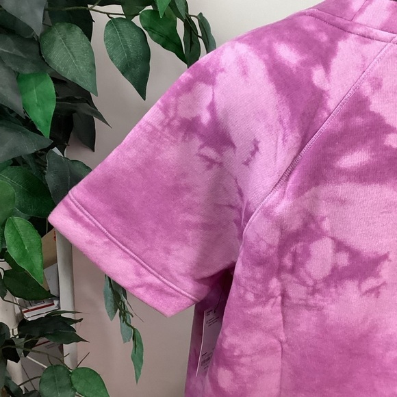 Sonoma Short Sleeve Sweatshirt Woman’s size 1X purple tie dye NWT Crewne… - Picture 5 of 14